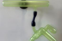 Green bar and pistol