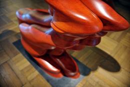 Tony Cragg Red Figure (Detail)
