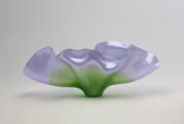 Toots Zynsky (Boston MA, USA, 1951), Sonata, Unique piece, Providence, 2025, Filet-de-verre: thermoformed Murano glass, threads hand-worked by the artist