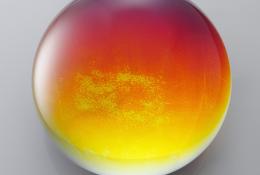 Vaclav Cigler (Vsetín CZ, 1929 - Prague CZ, 2026), Panorama III, Unique piece, Prague, 1970-2020, Cast and hand-ground clear optical glass,vacuum metal plating