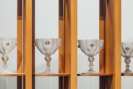 Carlo Tosi (Caramea), Quadrifoglio set, 1950s, blown glass, ph. Enrico Fiorese