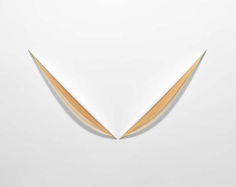 loughlin_bird in space_iii_53 x 94 x 9 installed approx_2025_Grant Hancock